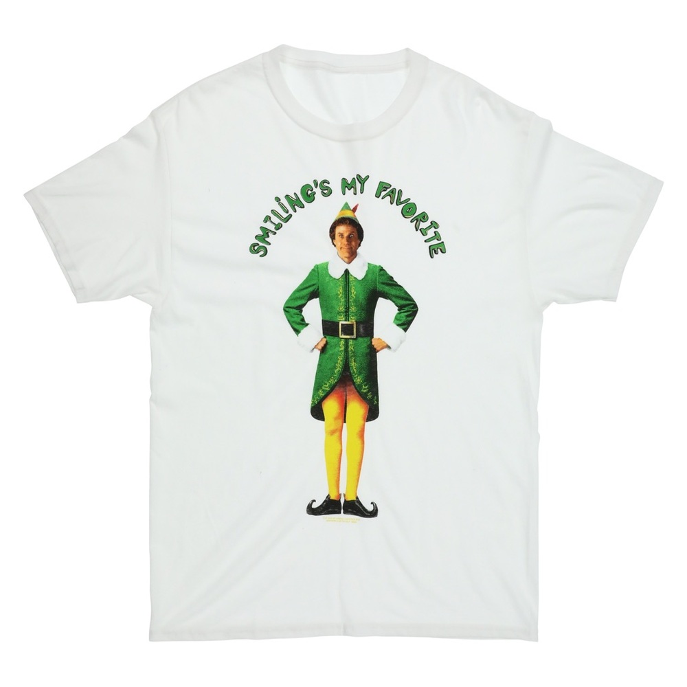 NWT “Smiling’s My Favorite” Elf Tee | Size M
